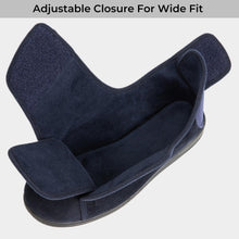 Men's Adjustable Memory Foam Extra Wide Shoes for Diabetic Edema Swollen Feet