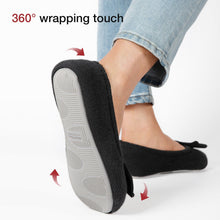 Women's Bow Memory Foam Ballerina Slippers