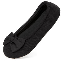 Women's Bow Memory Foam Ballerina Slippers