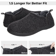 Men's  Fuzzy Wool Elastic Slippers