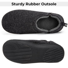 Men's  Fuzzy Wool Elastic Slippers