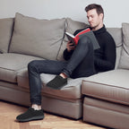 Men's Warm Quilted Memory Foam Ankle Mule Slippers