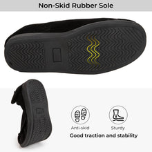 Men's Adjustable Memory Foam Extra Wide Shoes for Diabetic Edema Swollen Feet