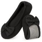 Women's Ballerina Slippers Lightweight Comfy Memory Foam House Shoes
