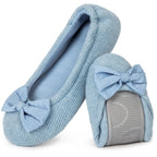 Women's Ballerina Slippers Lightweight Comfy Memory Foam House Shoes