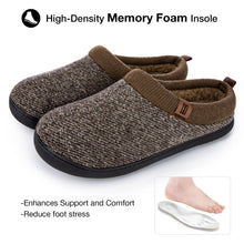 Men's  Fuzzy Wool Elastic Slippers