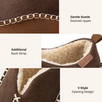 Men's Micro Suede Memory Foam Moccasin Slippers