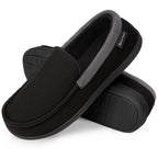 Men's Comfort Memory Foam Moccasin Slippers
