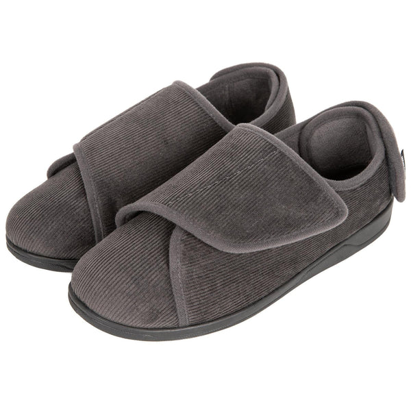 Memory Foam Mens Slippers Size 16 Extra Wide Men's Adjustable