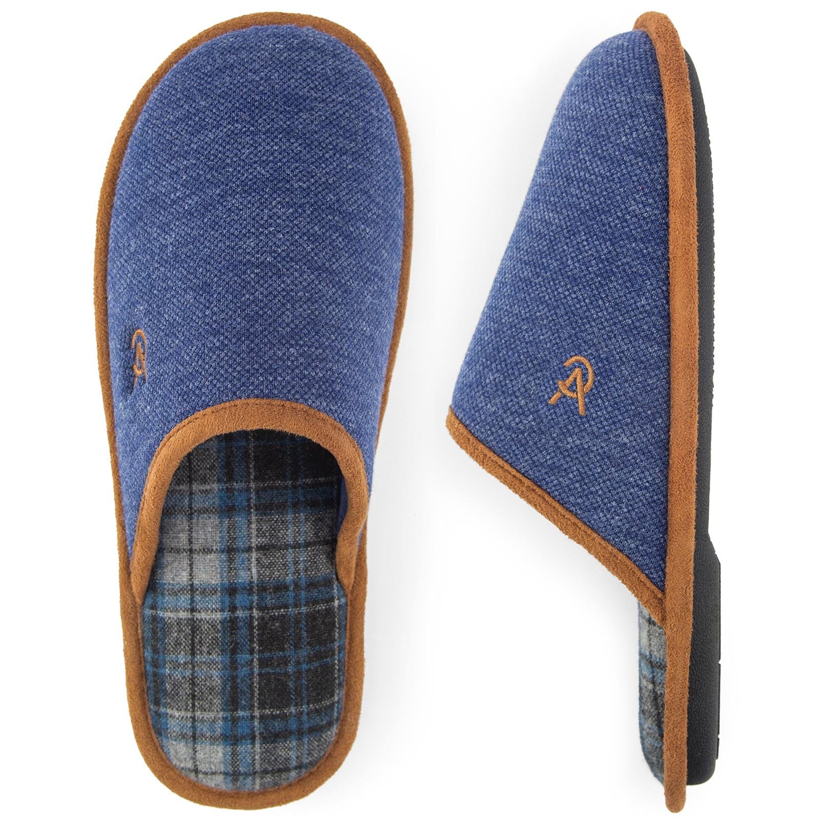 Men's Knitted Scottish Slippers