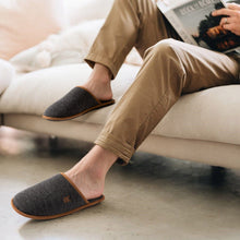 Men's Knitted Scottish Slippers