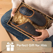 Men's Knitted Scottish Slippers