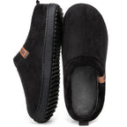 Men's Slip-on Slippers Comfy Memory Foam Non-slip Indoor House Shoes