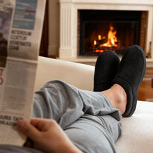 Men's Slip-on Slippers Comfy Memory Foam Non-slip Indoor House Shoes