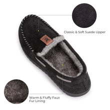 Men's Faux Suede Moccasin Slippers