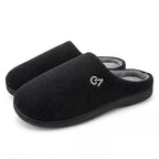 Men's Two-Tone Memory Foam Slippers