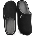 Men's Two-Tone Memory Foam Slippers