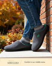 Men's Two-Tone Memory Foam Slippers