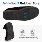 Men's Adjustable Memory Foam Extra Wide Shoes for Diabetic Edema Swollen Feet