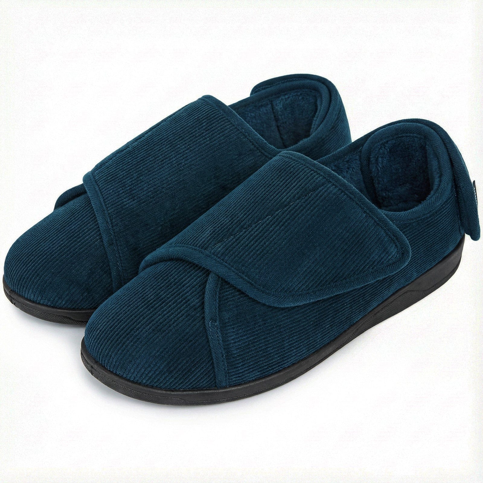 Men's Adjustable Memory Foam Extra Wide Shoes for Diabetic Edema Swollen Feet