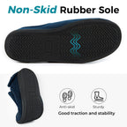 Men's Adjustable Memory Foam Extra Wide Shoes for Diabetic Edema Swollen Feet