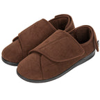 Men's Adjustable Memory Foam Extra Wide Shoes for Diabetic Edema Swollen Feet