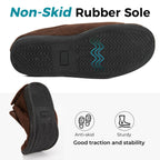 Men's Adjustable Memory Foam Extra Wide Shoes for Diabetic Edema Swollen Feet