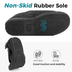 Men's Adjustable Memory Foam Extra Wide Shoes for Diabetic Edema Swollen Feet