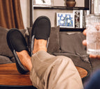 Men's Comfort Memory Foam Moccasin Slippers