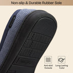 Men's Comfort Memory Foam Moccasin Slippers