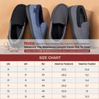 Men's Comfort Memory Foam Moccasin Slippers