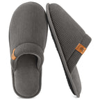 Men's Corduroy Scuff Slippers