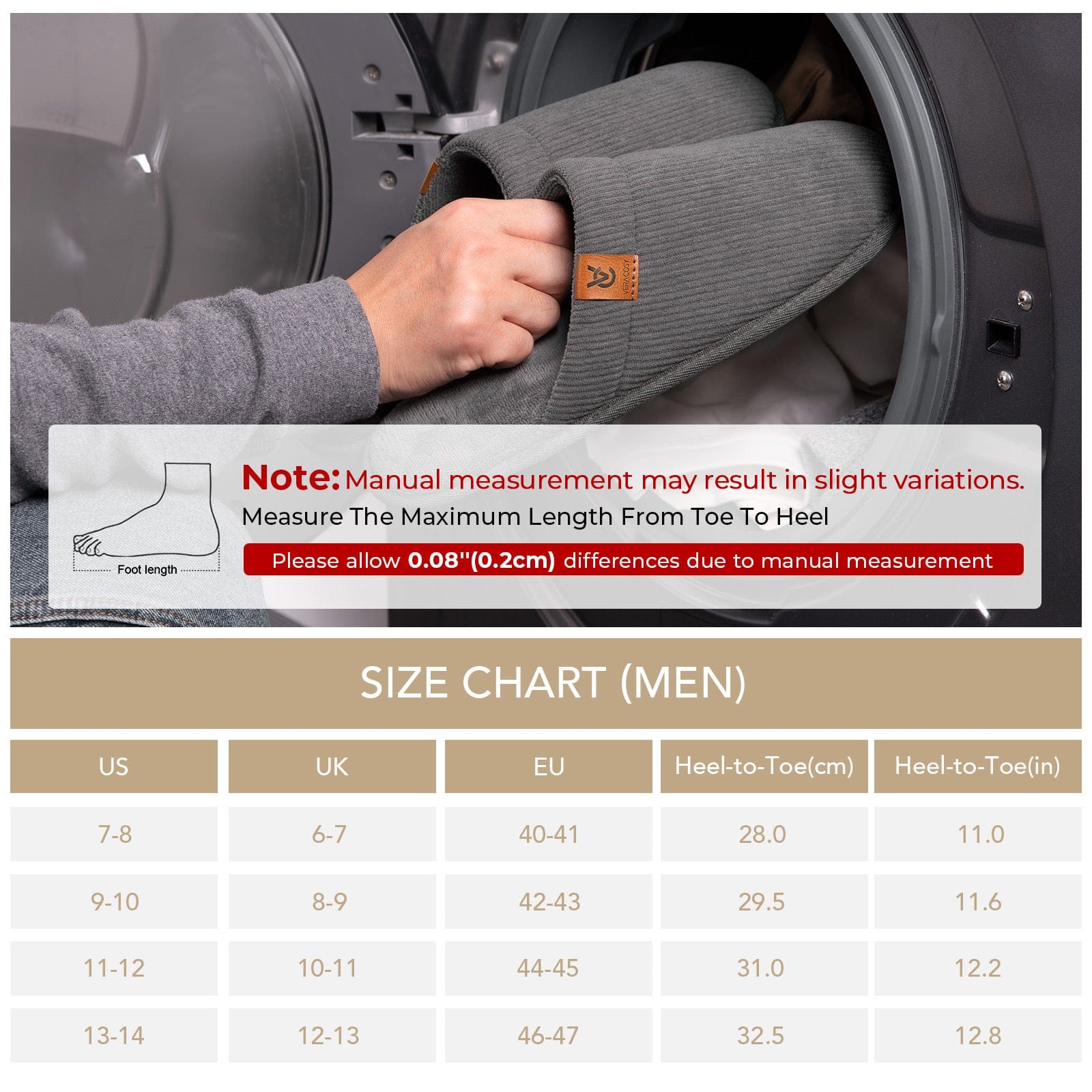 Men's Corduroy Scuff Slippers