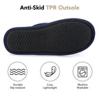 Men's Corduroy Scuff Slippers