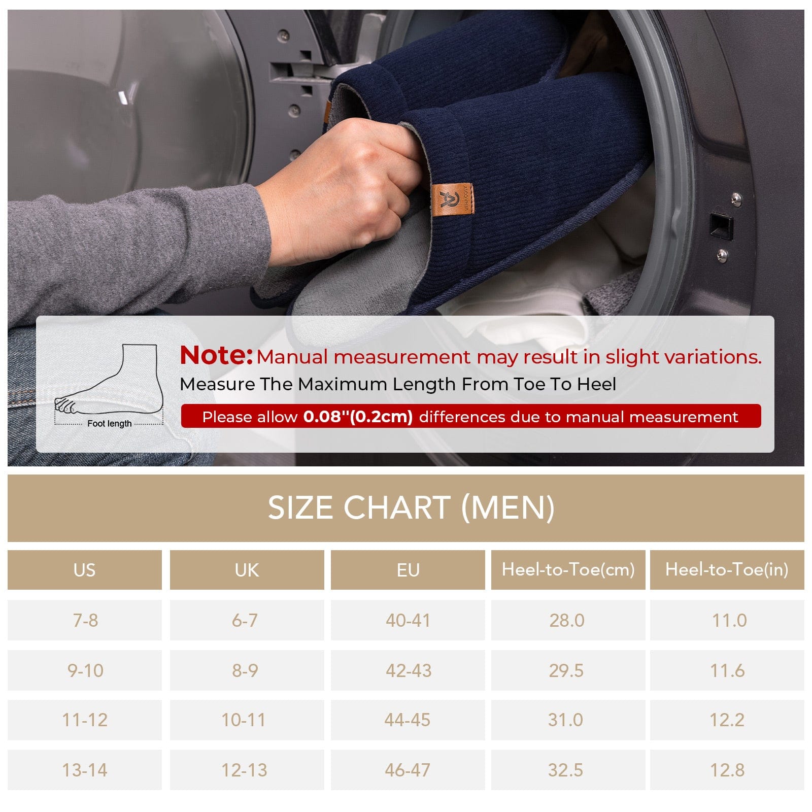 Men's Corduroy Scuff Slippers