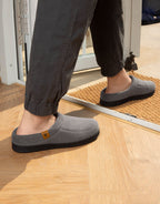 Men's Moccasin Slippers Comfy Soft Durable Slip-on Indoor Memory Foam House Shoes