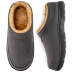 Men's Moccasin Slippers Soft Warm Non-slip Memory Foam Indoor House Shoes