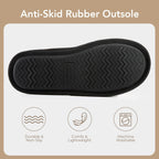 Men's Cosy Slip-on Slippers Corduroy Memory Foam Indoor House Shoes