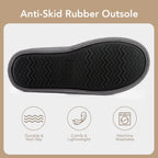 Men's Cosy Slip-on Slippers Corduroy Memory Foam Indoor House Shoes