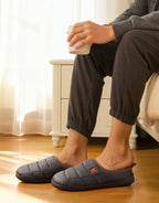 Men's Quilted Slip on Slippers