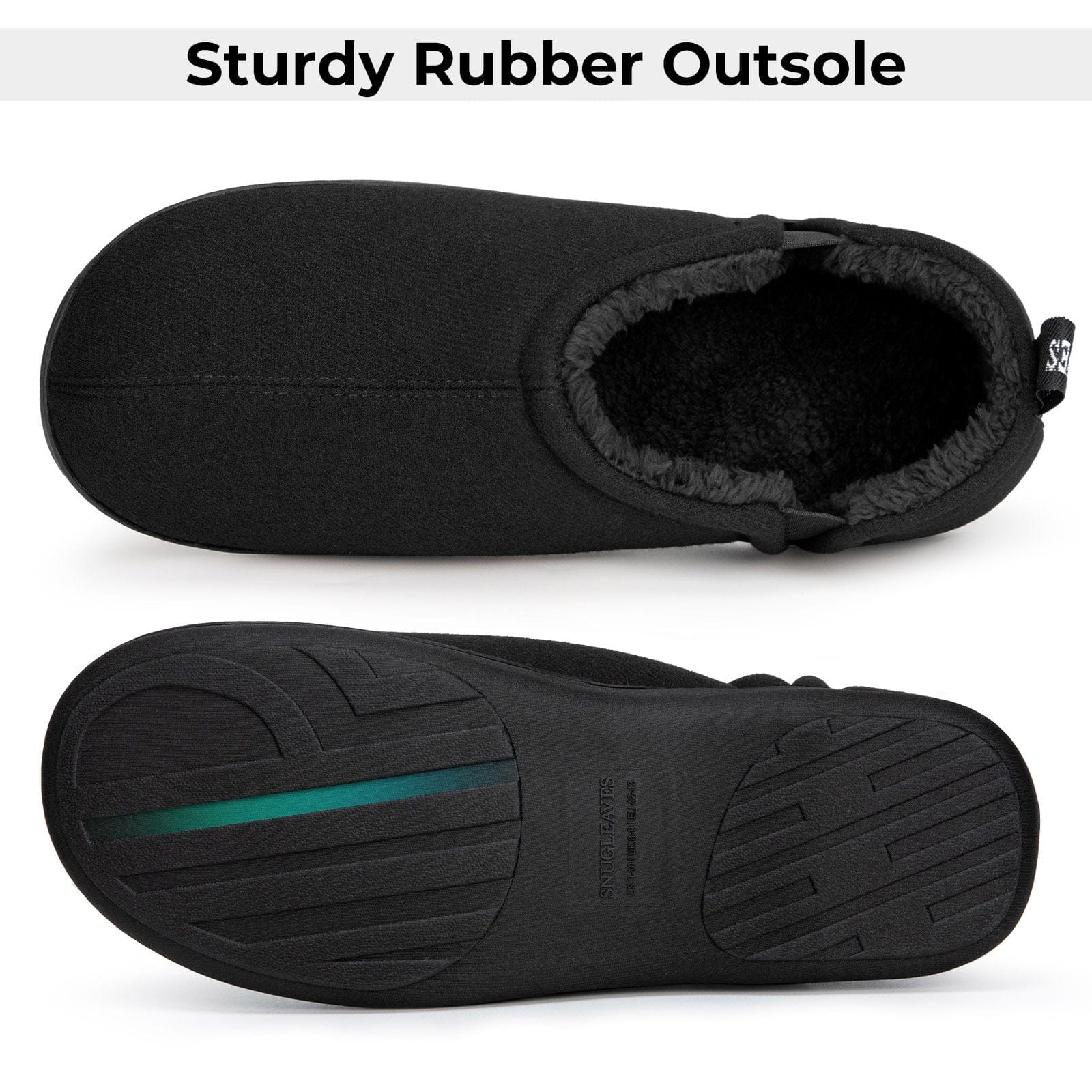 Men's Faux Wool Slippers