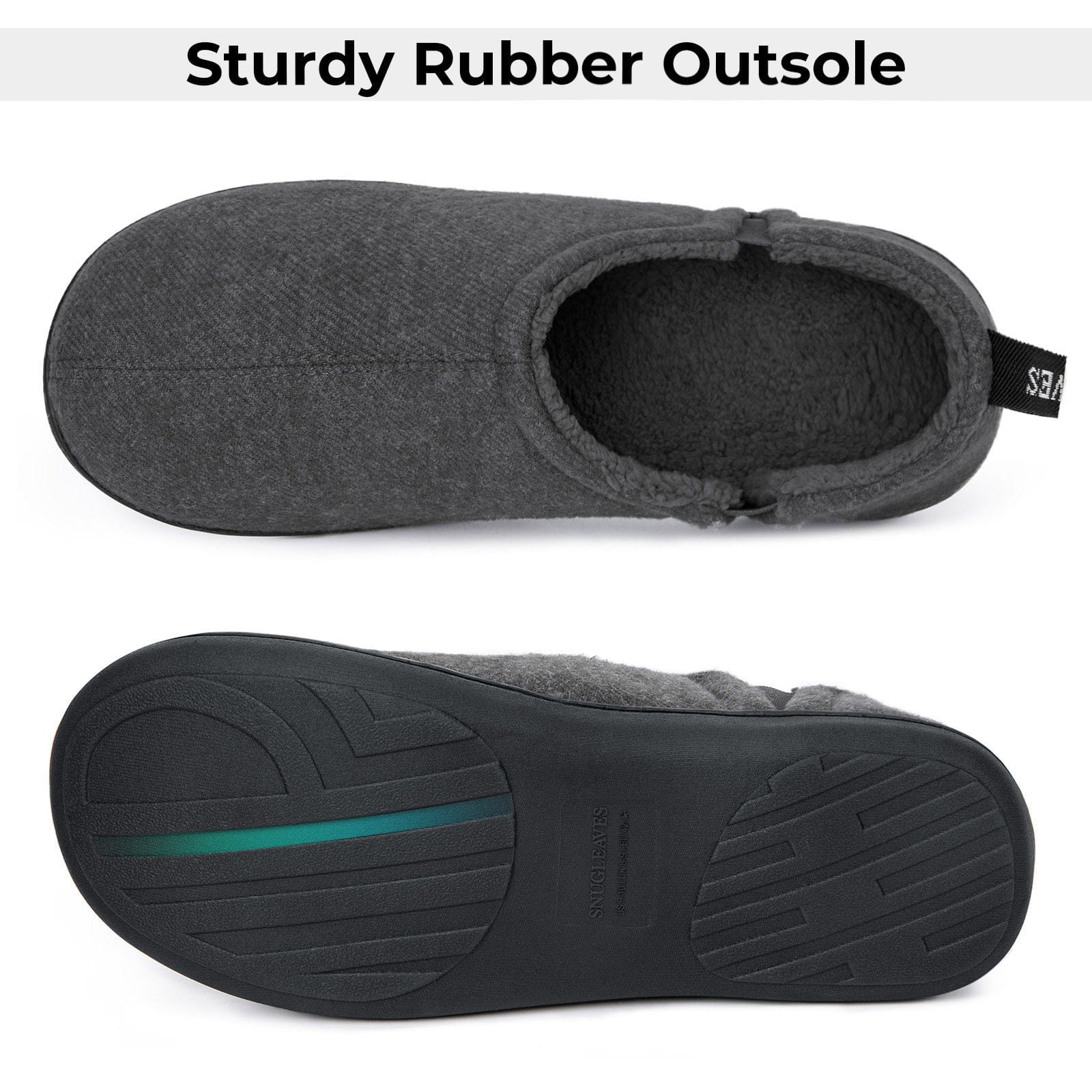 Men's Faux Wool Slippers