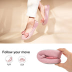 Women's Ballerina Slippers Lightweight Comfy Memory Foam House Shoes