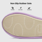 Women's Terry Cloth Satin Ballerina Slippers