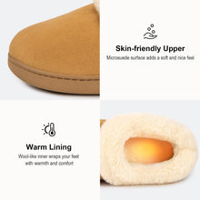 Women's Fluffy Memory Foam Closed-back Slippers