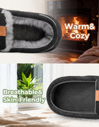 Men's Classic Moccasin Slippers