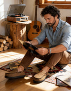 Men's Classic Moccasin Slippers