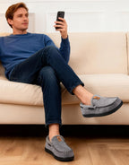 Men's Classic Moccasin Slippers