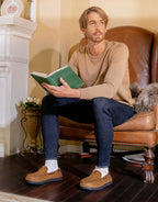 Men's Classic Moccasin Slippers