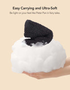 Women's Fuzzy Slippers Warm Comfy Memory Foam Non-slip House Shoes